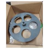 11 Inch Hole Saw with 1/2\" Triangle Shank Quick Change Arbor, JTemgle Bi-Metal Hole Saw Heavy Duty Hole Cutting Tool for Cornhole Boards, Recessed Lights, Wood, Plastic, Drywall & Soft Metal