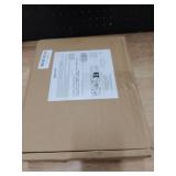 Amazon Basics Faux Linen Blackout Curtains for Bedroom and Living Room, 2-Piece Set with Grommets, 52\" W x 84\" L, Grey