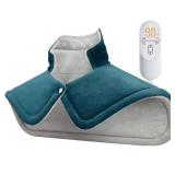 Heating Pad for Neck Shoulders Back, Valentines Day Gifts for Her Him, Weighted Heated Pad Neck Wrap Warmer for Mom Dad, Anniversary | Birthday Gifts for Women Men Wife Husband Girlfriend Boyfriend