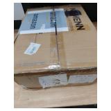 NUMENN Narrow Bookshelf, 5 Tier Bookshelves, Home Office Bookcase Shelf Storage Organizer, Free Standing Storage Shelving Unit for Bedroom, Living Room and Home Office, Vintage