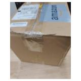 White Christmas Tree, 5ft Collapsible Pop Up Tinsel Christmas Tree for Holiday Party Xmas Decor, Home Office Farmhouse Fireplace Decoration