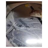 Bathroom mirror approximately 102.5x5.7 by 102.5 cm