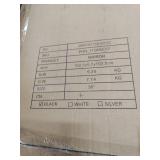 Bathroom mirror approximately 102.5x5.7 by 102.5 cm