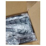 ADBIU Under Sink Organizer, 2 Pack 2 Tier Expandable Height (13.2\" - 17.2\") Pulling Out Kitchen Bathroom Cabinet Organizers