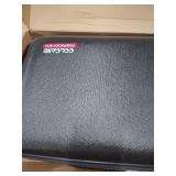 COLCASE Fireproof Document Box with Lock, Hard Fireproof Waterproof Box Creative Hard-Shell Design Fireproof Safe Box Document Organizer for Important Documents Certificates Laptop Passports Black