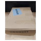 COLCASE Fireproof Document Box with Lock, Hard Fireproof Waterproof Box Creative Hard-Shell Design Fireproof Safe Box Document Organizer for Important Documents Certificates Laptop Passports Black