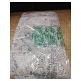 GRANNY SAYS Boho Kitchen Rug Sets of 3, Non Slip Washable Faux Wool Kitchen Mats for Floor, Thick Soft Anti-Fatigue Comfort Standing Mat Runner Rugs for Hallway Laundry Room, Beige