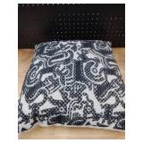 Sheffield black and white pillow