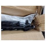 XCZNAGS Wall Mounted Wood Splitter: Dual-Handle Manual Kindling Splitter with 6-Tooth Clamping, Heavy Duty Steel Log Splitter for Soft Firewood, Includes Gloves and Screws for Indoor and Outdoor Use