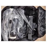 Wahl Clipper USA Deluxe Corded Chrome Pro, Complete Hair and Trimming Kit, Includes Corded Clipper, Cordless Battery Trimmer, and Styling Shears, for a Cut Every Time - Model 79524-5201M