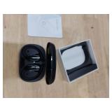 GNMN Active Noise Cancelling Ear Buds Wireless Earbuds 96hrs Playback Bluetooth Headphones Dual Battery Display Stereo Bass Earphones with Earhooks Microphone IPX7 Waterproof Headset for Sports/Gym