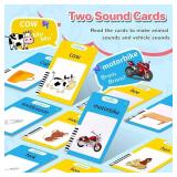Talking Flash Cards for Toddler, Learning Montessori Toys with 224 Sight Words, Pocket Speech for Toddlers Therapy Toys, Children