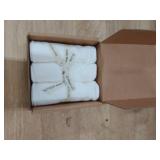 Manu&Pod Small 3 Pairs Overnight Cotton Mitten Gloves for Dry Hands, Eczema & Psoriasis l Moisturizing Gloves for Women l Wristband, White