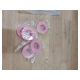 TEOYALL PE Lash Tapes, 5 Rolls Adhesive Micropore Breathable Pink Eyelash Extension Tapes Lash Extensions Supplies - 9 meter/10 Yard Each Roll (5 Rolls)