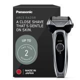 Panasonic ARC5 Electric Razor for Men with Pop-Up Trimmer, Wet/Dry 5-Blade Electric Shaver with Intelligent Shave Sensor and Multi-Flex Pivoting Head â ES-LV65-S (Silver)