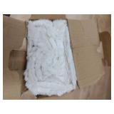 MIULEE Pack of 2 Corduroy Decorative Throw Pillow Covers 20x20 Inch Soft Boho Striped Pillow Covers Modern Farmhouse Home Decor for Sofa Living Room Couch Bed Cream White