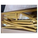 Putros Metal Arch Stand 6FT Gold Wedding Balloon Arched Backdrop Stand Square Arch Frame for Birthday Party Bridal Baby Shower Ceremony Decoration