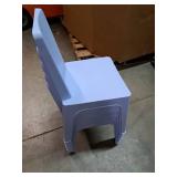 Garbar Kids Chair - Whimsical Blue Stackable Set of 5