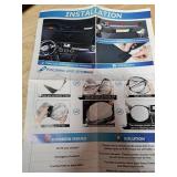 Folding Car Windshield Sun Shade with Storage Pouch