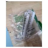 FYY Over The Door Hooks Hanger, 2 Pack Collapsible Folding Over Door Clothes Drying Rack Space Saving Laundry Hanging Storage Hook for Clothing, Coats, Towels for Bedroom Bathroom White