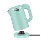 0.8L Small Electric Kettles for Boiling Water, Stainless Steel Mini Travel Kettle, 1000W Fast Boil Teapot, Boil-Dry Protection & Auto Shut-Off, Perfect For Traveling Cooking, Coffee, Tea, Eggs(Green)