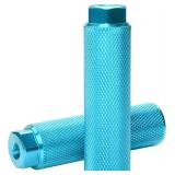 SMALLSTARIII Bike Pegs 2Pcs Aluminum Alloy Anti-Skid Lead Foot Bicycle Pegs 3/8 inch Axles