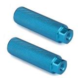 SMALLSTARIII Bike Pegs 2Pcs Aluminum Alloy Anti-Skid Lead Foot Bicycle Pegs 3/8 inch Axles