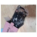 Farery 1.5 Inch Thermal Brush, Curling Iron for Smooth Bouncy Curls â Anti-Scald Hard Bristles, Lightweight, One-Button Start, Dual Voltage Travel Hair Tool with 360Â° Swivel Cord, 410Â°F Fas