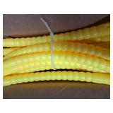 WinnerWhy 2 Pcs Toy Hoop Exercise Hoop Detachable Adjustable Plastic Toy Ring Playground Equipment for School Colored Circles Exercise Ring for Teens Dog Agility Equipment(Yellow,26 Inch)