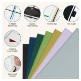 BEZEND 2026 Planner Weekly and Monthly (8.5\" x 11\"), Large 2-Column Calendar Book (Jul 25-Dec 26), Dual Schedule for Daily Appointment, Inner Pocket & Tabs, PU Leather Hardcover - Black