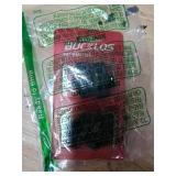 BUCKLOS Bike Disc Brake Pads - Bicycle Disk 4 Piston Pads for Shimano D02S D03S Saint Deore XT XTR SLX Zee/Tektro/TRP for Mountain Bike/Road Bike/Ebike/MTB(Resin)