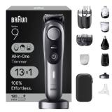 Braun Series 9 All-in-One Multi Grooming Kit for Men, 13-in-1 Beard Trimmer, Body Groomer, Hair Clipper and Manscaping for Face & Body, 9440