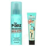 Benefit Prime & Set Pore Pack 2-Piece Set, (0.74 Ounce Pore Primer + 4.0 Ounce Setting Spray)