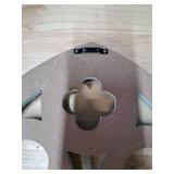 Decorative Wooden Window Frame with Arched Top