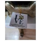 Metallic Dog Bone stands