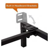 Amazon Basics Metal Bed Frame, 9-Leg Base for Box Spring and Mattress - Full, 74.5 x 53.5-Inches, Tool-Free Easy Assembly (B07D4BHP6T)