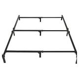 Amazon Basics Metal Bed Frame, 9-Leg Base for Box Spring and Mattress - Full, 74.5 x 53.5-Inches, Tool-Free Easy Assembly (B07D4BHP6T)