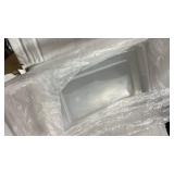 50 Pack (100-Piece) 32 oz Meal Prep Containers Reusable with Easy Open Lids, Sturdy Leakproof Food Safe, Microwave Freezer Dishwasher Safe, To Go Take Out Plastic Food Storage Pans with Lids, Black