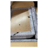 Xin Three Layer Cat Tree with Cat Condo and Two Hammocks,Grey