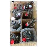 8 Pack [1 L / 33 fl. oz.] Swing Top Glass Bottles w/ Airtight Stopper Lids â Flip Top Brewing Bottle for Fermentation, Kombucha, Mead, Vinegar, Beer, Kefir, Wine, Soda â With 8 Extra Seals &