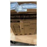 PRAKI Airtight Food Storage Containers Set with Lids - 24 PCS, BPA Free Kitchen and Pantry Organization, Plastic Leak-proof Canisters for Cereal Flour & Sugar - Labels & Marker