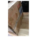 WLIVE Tall Dresser for Bedroom, 6 Drawer Dressers & Chests of Drawers, Fabric Dresser for Closet, Night Stand with Metal Frame, Storage Tower with Fabric Bins, Woodtop, Charcoal Black Wood Grain Print