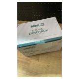 SOHIDA Electric-Lunch-Box-Heated-Food Warmer, 80W Heating Lunchbox for Adults, 2 Pack 1.5L Stainless Steel Containers, 12/24/110V Portable Warmer for Work/Car Lonchera ElÃ©ctrica PortÃ¡til (Beige)