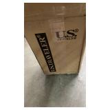 U.S. Traveler Gray Canvas suit case color pink