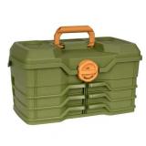 Flambeau Outdoors  NextGen 6/0 Large Tackle Box  15.5 inches  Fishing Tackle Box  Plastic  Green