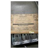 Elite Gourmet 7.5Qt Stainless Steel Buffet Server (one lid damaged)