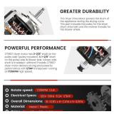 0EM 279827 Dryer Drive Motor with Pulley (Upgraded Blower Shaft Length) by puxyblue - Compatible with MayTag Kitchenaid Kenmore Whirlpool Dryer Motor Replaces AP3094245, EAP334304, PS334304,W10194250