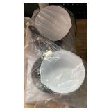 WICHEMI Chocolate Melting Pot Chocolate Warmer Chocolate Melter Chocolate Tempering Machine Pot for Home, Commercial Electric Melting for Chocolate, Butter, Cheese, Cream, Candy, Milk (Double Pots)