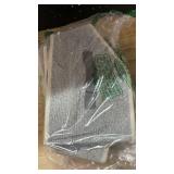 Homsorout Closet Organizers Bins 6 Packs - Large Closet Shelf Organizer with Handles, Fabric Trapezoid Storage Bins, Collapsible Storage Cubes for Clothes, Towels, Light Gray