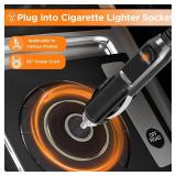 Westinghouse Heated Car Blanket with 3 Heating Levels, 4 Hours Auto Off, 12 Volt Electric Blanket for Car, Truck, SUV, RV, Portable Heated Throw for Camping, Machine Washable, 59\" x 43\" (Navy)